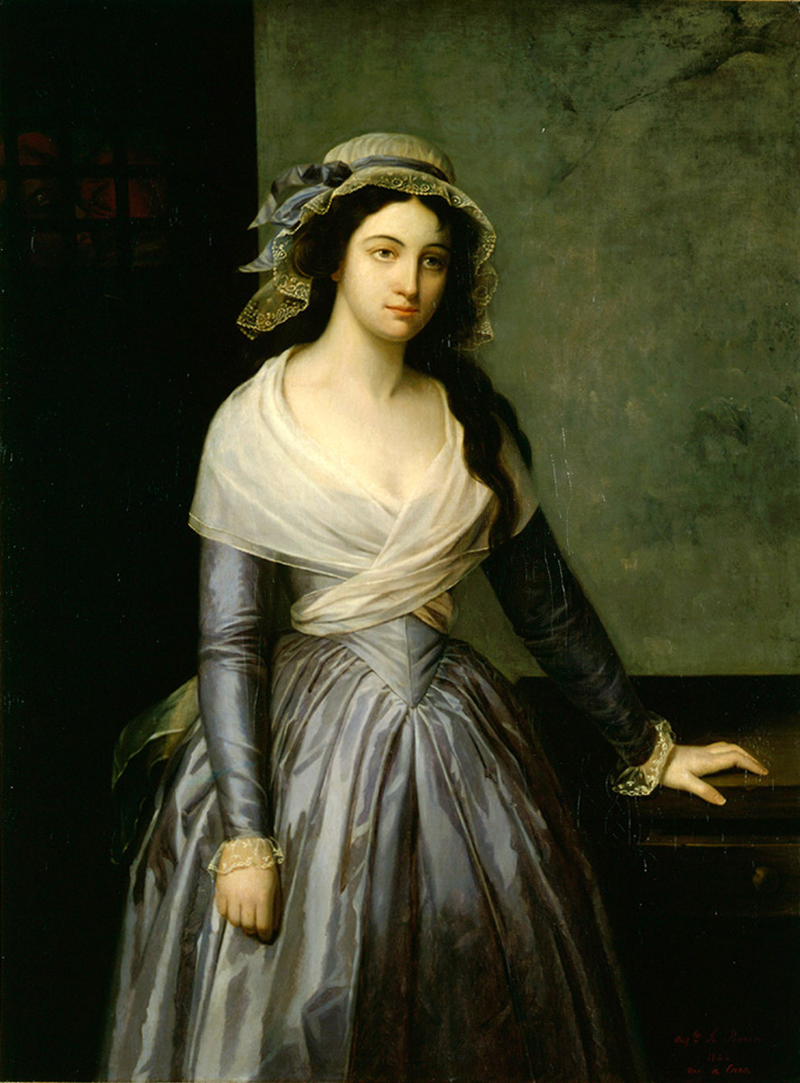 Charlotte Corday dans sa prison_0
